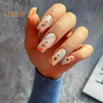 10 шт. 3D блестящие стразы для ногтей многоцветный искусственный кристалл сплава планета подвески для ногтей ювелирные аксессуары чехол для телефона украшения DIY украшения для дизайна ногтей