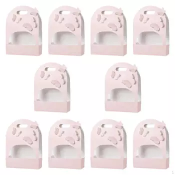 10 шт. 3D-бумага для упаковки цветов в виде бабочек, универсальная подарочная упаковка для выпускного Pink