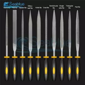 10 шт. 3X140/4x160/5X180 мм мини-напильники для металла, набор инструментов для резьбы по дереву, стальной напильник для работы по дереву, ручной напильник