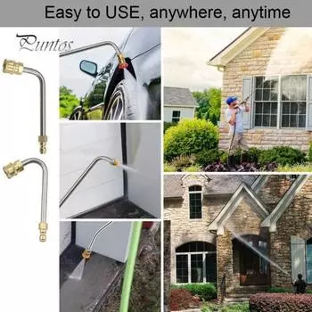 10 шт. 4000PSI телескопическая насадка для мойки высокого давления, набор насадок для быстрого подключения, удлинитель для мойки высокого давления, аксессуары для инструментов для очистки желобов 10 pcs