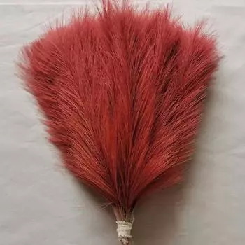 10 шт./42 см букет из искусственной пампасной травы с одной вилкой, имитация тростника, имитация тростника, пампасной травы