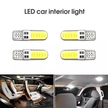 10 шт. 4/6/12 SMD T10 светодиодная лампа для салона автомобиля Canbus без ошибок T10 белая 5730 светодиодная 12 В автомобильная боковая клиновидная лампа для автомобиля White 6000K