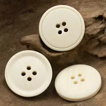 10 шт. 4-отверстия из смолы, кнопки 15/20/25 мм, бежевые круглые кнопки, гладкие смолы, высококачественные, прочные кнопки 15mm