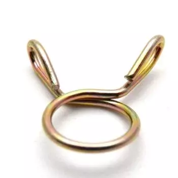 10 шт. 5-31 мм оцинкованные хомуты для шлангов воздушных трубок, регулируемые хомуты для топливной трубы, водопроводной трубы, набор пружинных хомутов M5