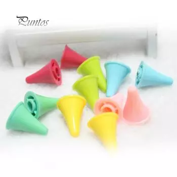 10 шт., 5,5–12 мм, резиновые прочные вязальные спицы, защитные чехлы для очков, набор