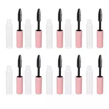 10 шт., 5 мл, пустой тюбик для туши, многоразовый, прозрачный, портативный, тушь для ресниц, косметическая бутылочка для масла для роста ресниц