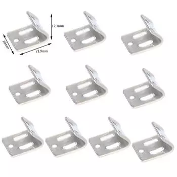 10 шт., 5 отверстий, пружинный зажим для дивана, крепеж, мебель, аксессуары для дома, фурнитура