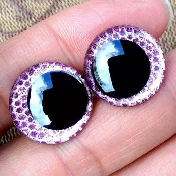 10 шт./5 пар 8 цветов 3D плоские блестящие глаза 18 мм мягкие игрушки глаза части медведя животные куклы марионетка розовый