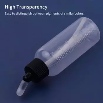 10 шт. 65CC аэрограф краска бутылка термостойкая прозрачная шкала многоцелевой износостойкий устойчивый к ржавчине аэрограф пластиковая бутылка для дома Sets