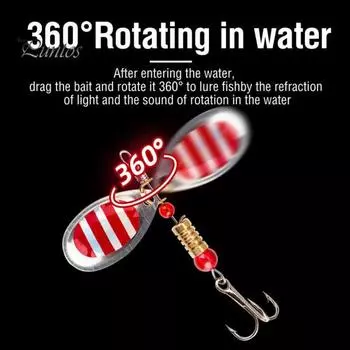 10 шт. 6 см/3,3 г рыболовная блесна с тройным крючком металлический спиннинг блестки дальний заброс красочная блесна приманка оснастка для соленой воды пресноводная рыбалка Sets