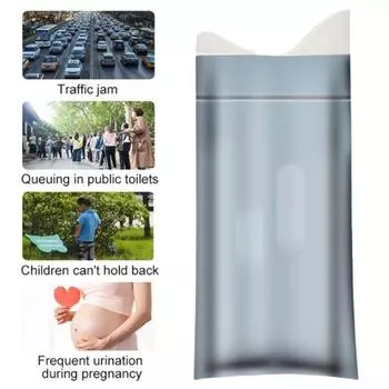 10 шт. 700 мл одноразовые мешки для мочи, герметичные, экологически чистые, для кемпинга, писсуары, дорожные мешки для мочи, унисекс, портативный мешок для рвоты, для экстренной помощи в пробках