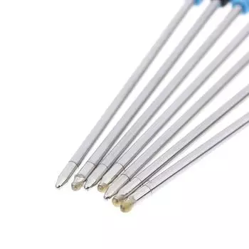 10 шт. 70 мм черные/синие чернила для ручек шариковая ручка сменная для ручки Element синий