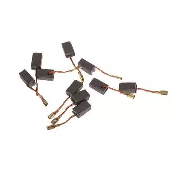 10 шт. 7-100 угольные щетки двигателя электрические части молотка электрическая дрель графитовая щетка резка полировальная машина аксессуары One Size