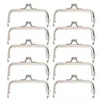 10 шт. 8,5 см квадратная металлическая рамка застежка замок клипса для сумочки изготовление сумок DIY товары для творчества