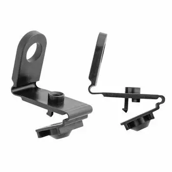 10 шт. 8E0821989-A 8E0821989A 8E0-821-989-A Фиксаторы фартука крыла черные передние/задние/левые/правые брызговики/текстурированные CHINA