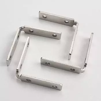 10 шт. 90-градусных угловых кронштейнов для шкафа. 90-градусная угловая распорка для шкафа. Прочная фурнитура для повышения долговечности. A