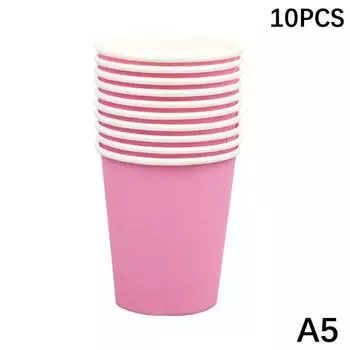 10 шт. 9 унций 250 мл твердый плотный бумажный стаканчик одноразовый стаканчик свадьба день рождения вечеринка праздник одноразовая посуда