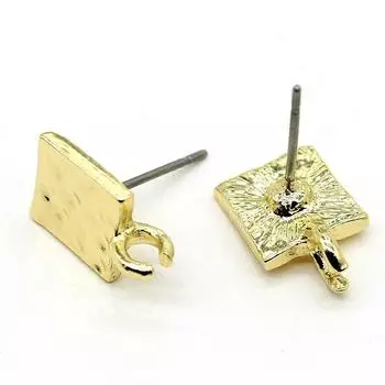 10 шт. 9x13 мм геометрический KC золотого цвета для изготовления ювелирных изделий бренда: WYISYWG