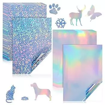 10 шт. А4 привлекательная водостойкая наклейка со звездами, бумажная прозрачная виниловая ламинация, клейкие листы для домашнего использования H