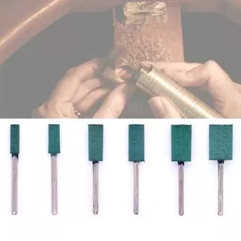 10 шт. абразивные каменные насадки различных размеров, носимые резиновые насадки, абразивные каменные насадки