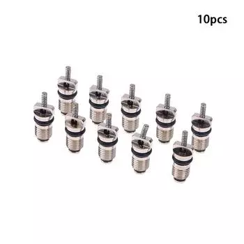10 шт. Ac R134A клапан сердечник автомобильный кондиционер сердечники иглы ремонтный комплект термостойкие автомобильные аксессуары чёрный