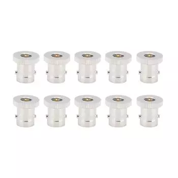 10 шт. адаптер BNC Female to SMA Male для радио коаксиального кабеля беспроводных устройств связи