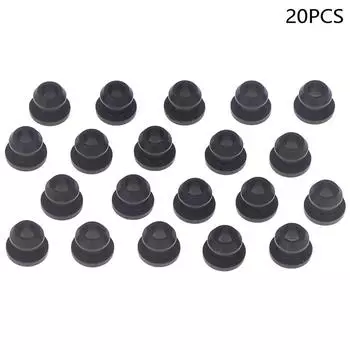 10 шт., эффективный внутренний, уменьшающий царапины, термостойкий, перфорированный, зажимной, для троса, для печи на колесах