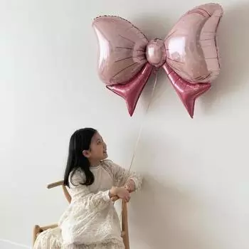 10 шт. экологически чистых праздничных воздушных шаров креативной формы, привлекающих внимание алюминиевых пленок, бантов, подарков синий