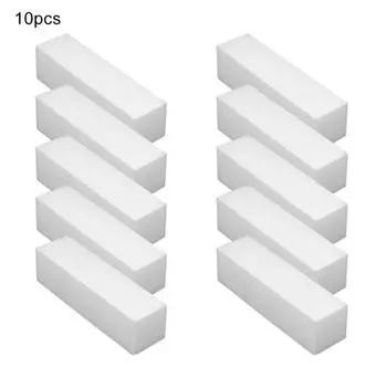 10 шт., акриловые насадки для дизайна ногтей на пальцах ног, буферы для полировки, шлифовальные блоки, файлы