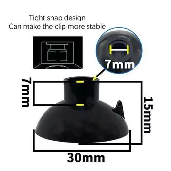 10 шт. аквариумная присоска, держатель воздушной трубки, присоска для крепления аквариума, зажим 30mm