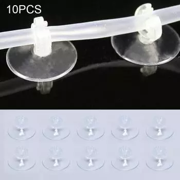 10 шт. аквариумная присоска, держатель воздушной трубки, присоска для насоса для аквариума, кислородного насоса