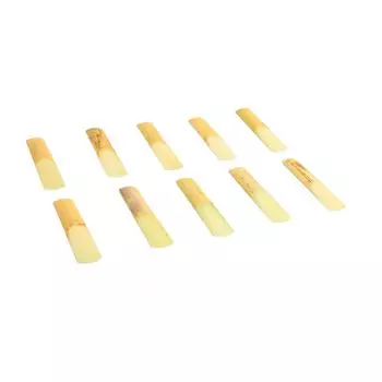 10 шт. альт-саксофонные трости плоские Eb саксофонные трости набор инструментов аксессуары комплект для замены размер 2