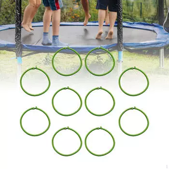 10 шт. эластичная веревка для батута, запасной шнур для банджи, износостойкий, растягивающийся синий