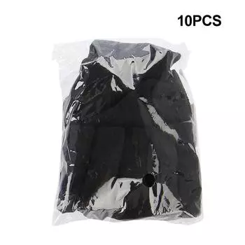 10 шт. эластичные бинты для поддержки пальцев, спортивные бинты для защиты пальцев при артрите (черный) чёрный