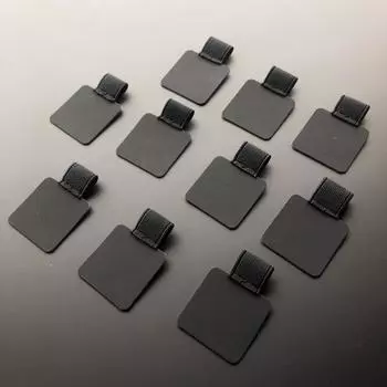 10 шт. эластичных держателей для ручек с самоклеящейся ПУ-кожей, зажим для карандашей для блокнотов, журналов, планировщиков