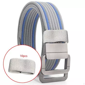 10 шт. эластичных петель для ремня для брюк, Light Grey
