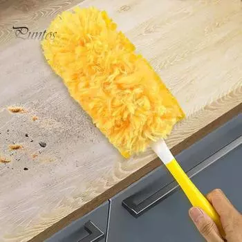 10 шт. электростатический пылеуловитель универсальный совместимый инструмент для притяжения пыли прочный 360-градусный пылеуловитель синий