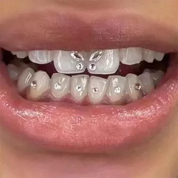 10 шт. алмазный бор стоматологический материал отбеливание зубов зубной протез акриловое украшение для зубов гигиена полости рта украшение для зубов белый