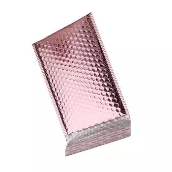 10 шт. алюминиевая фольга пузырчатая почтовая упаковка с отслаивающейся запайкой полиэтиленовые конверты с подкладкой хрупкая упаковка мешок 15x20cm