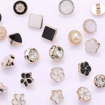 10 шт. антибликовых пуговиц для рубашки, высококачественные бесшовные невидимые пуговицы, воротник рубашки, пуговицы и пуговицы для ногтей