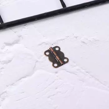 10 шт. антикварных маленьких петель в виде бабочки для шкафа, фурнитура, аксессуары, кружевная петля, деревянная петля для ящика, 180 градусов C