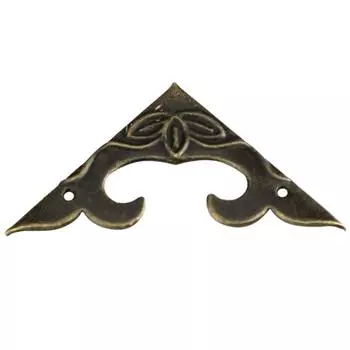 10 шт. антикварный угловой кронштейн 30 мм альбом для скрапбукинга ювелирные изделия деревянная коробка декоративный протектор ремесла для мебельной фурнитуры