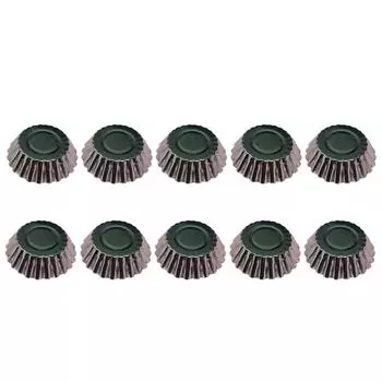 10 шт. антипригарные формы для выпечки кексов, кексов, яичных тартов, желе, многоразовые формы для выпечки, кухонная утварь, кухонный гаджет