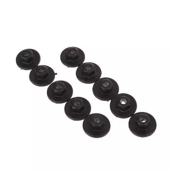 10 шт. автоматических зажимов для крепления шасси, гайки заднего бампера, пряжки для X1X3X5X6Z4Mini 07147169847