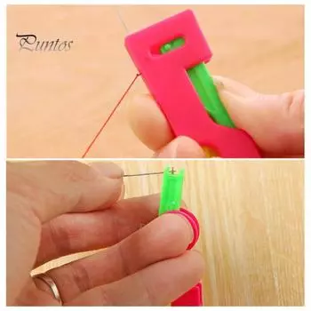 10 шт. автоматический нитевдеватель ручное шитье своими руками вышивка крестиком ремесла портативный пластиковый нитевдеватель инструменты для шитья энтузиаст подарок 10 pcs