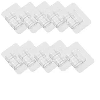 10 шт. автомобильная подставка для ног, фиксирующая наклейка, сильный двусторонний клей One Size