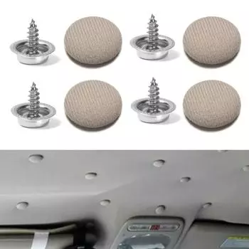 10 шт. Автомобильные пряжки для крыши, зажимы, заглушки для винтов на потолке, пряжки, заклепки, фиксатор, защелка для крыши салона автомобиля