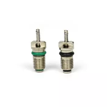 10 шт. автомобильный кондиционер R134A для игл сердечника клапана ассортимент 134a хладагент термостойкий шина для сердечников штока клапана иглы K зелёный