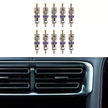 10 шт. Аксессуар Премиум Сердечник клапана кондиционера автомобиля