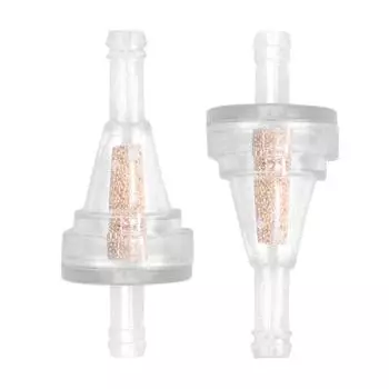 10 шт. Аксессуары для мотоциклов, встроенный газовый топливный фильтр, бензиновый фильтр для мотоцикла Dirt Pite Bike ATV UTV 1/4 6,3 мм, замена мотоцикла